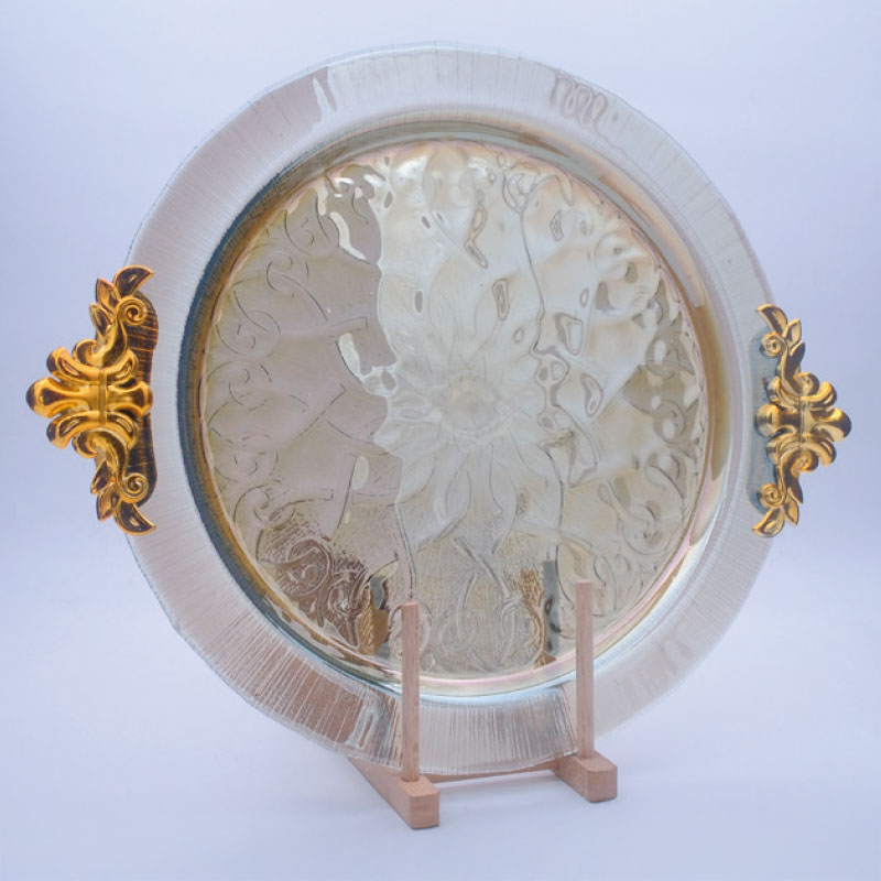 33 CM Gül Tepsi Füme