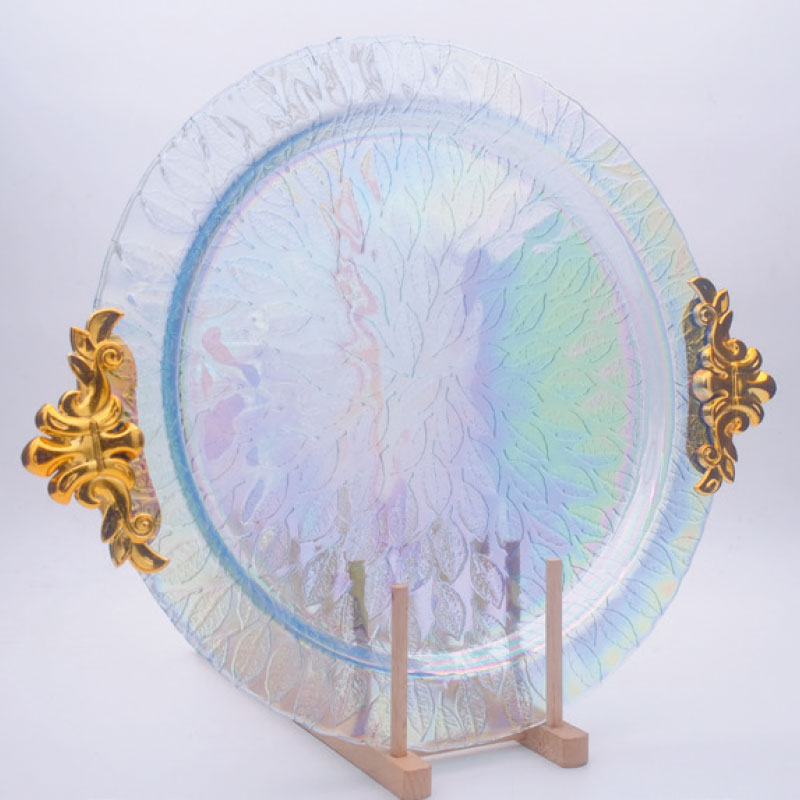 33 CM Gül Tepsi İris